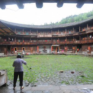 Gallery item for Fujian - Tea and Tulou. | Image by Bike Asia