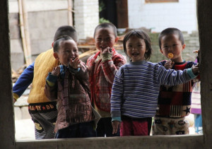 Dong Kids - Guizhou: Hidden Hill Tribes | Image by Bike Asia