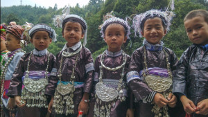 Miao Kids - Guizhou: Hidden Hill Tribes | Image by Bike Asia